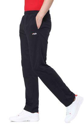 Buy FILA CASUAL Solid Polyester Regular Fit Mens Track Pants