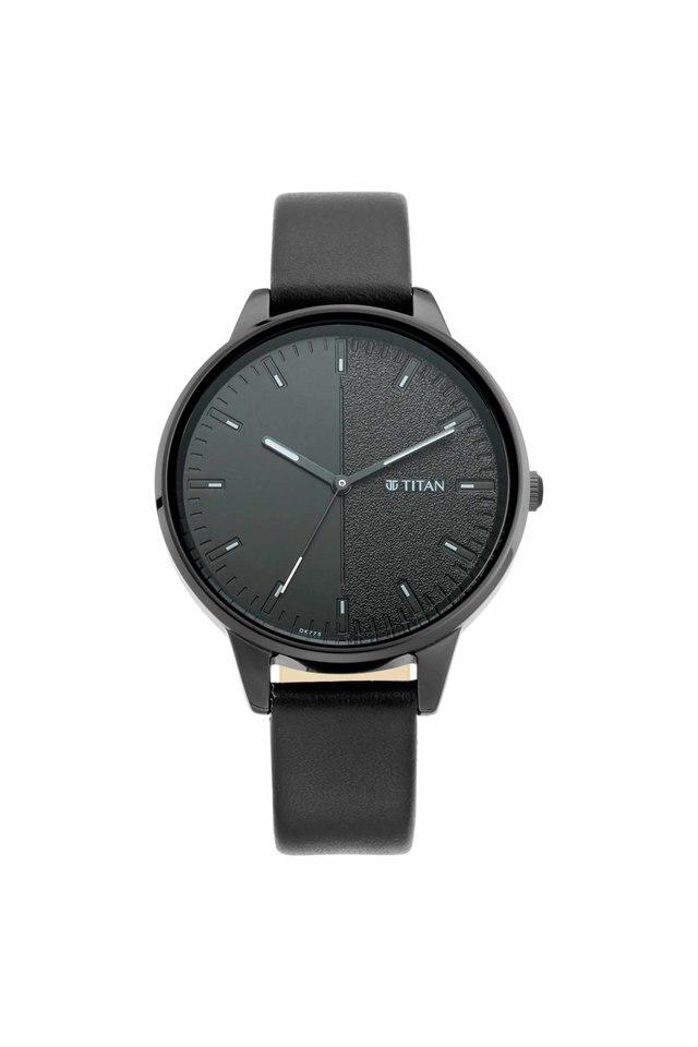 Titan black outlet dial ladies watch