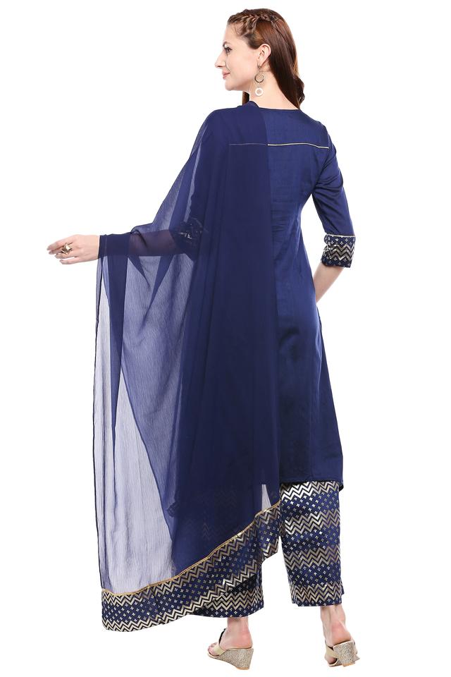 AURELIA -  Blue Ethnic Sets - Main