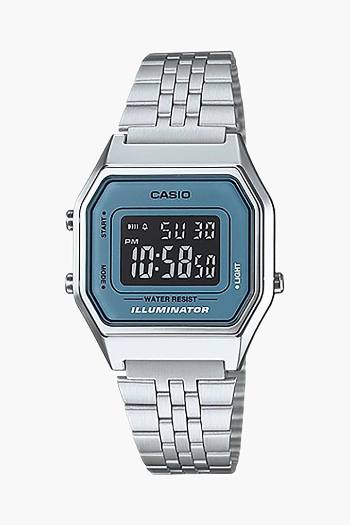 Casio vintage mirror face clearance watch