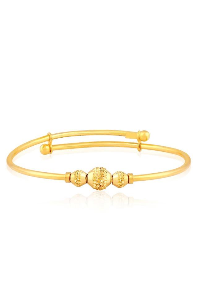 Buy Malabar Gold and Diamonds Starlet Collection 22k (916) Yellow Gold  Strand Bracelet at Amazon.in