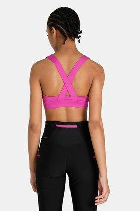 Tight fitting sports store bra