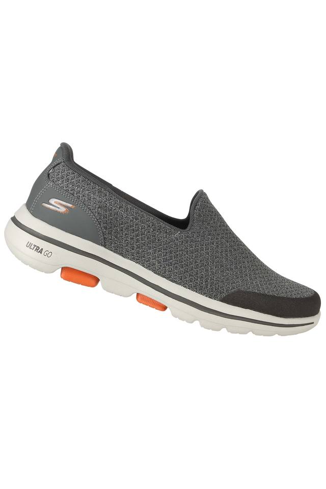 Buy SKECHERS Charcoal Mens Mesh Sports Shoes | Shoppers Stop