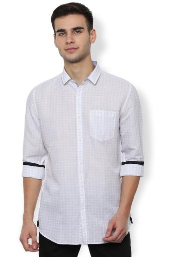 van heusen slim fit white shirt