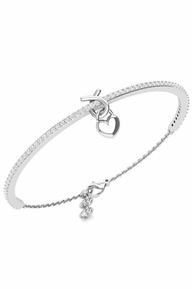 Knotted hot sale heart armband