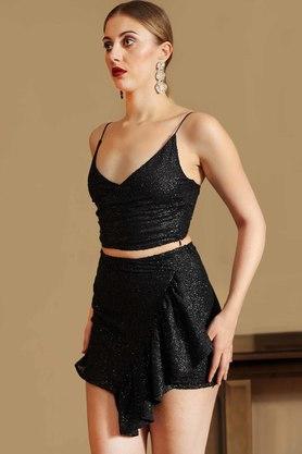 Black skirt 2024 party wear