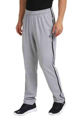 REEBOK Solid Men Grey Track Pants - Buy REEBOK Solid Men Grey Track Pants  Online at Best Prices in India