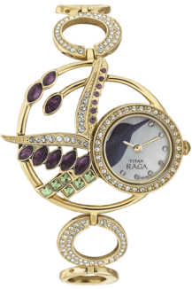 Titan raga outlet peacock watch