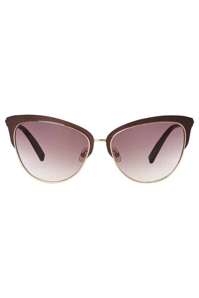 Half rim cheap cat eye sunglasses