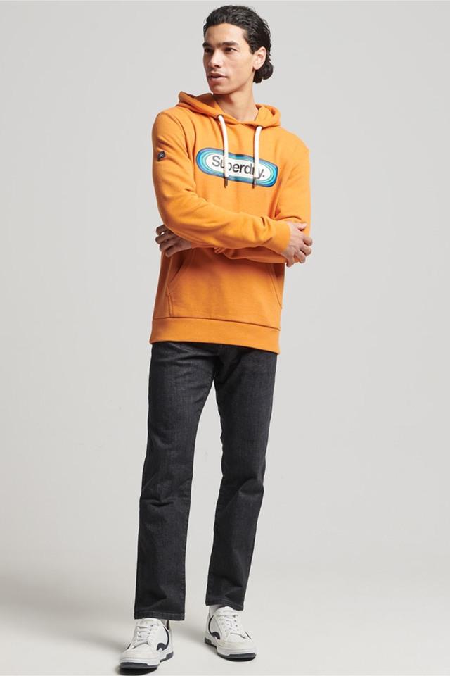 Superdry yellow outlet sweatshirt