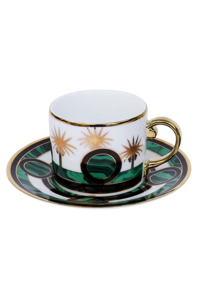 Buy HITKARI Oasis Cup And Saucer Set Of 2 Shoppers Stop