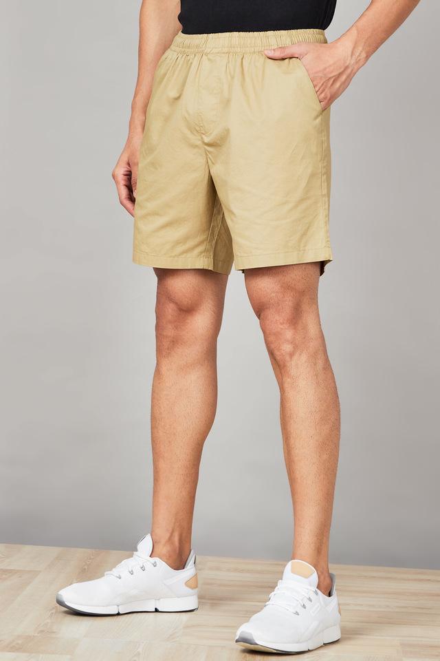 ENNOY Cotton Easy Shorts GRAYISH OLIVE