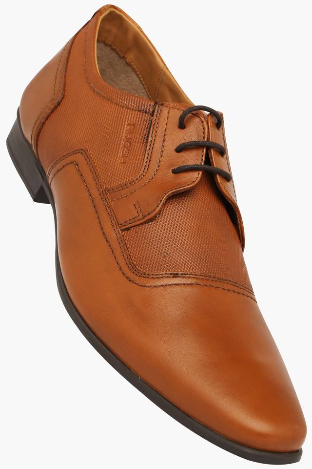 Buy RUOSH Tan Mens Lace Up Leather Smart Formal Shoes Shoppers Stop