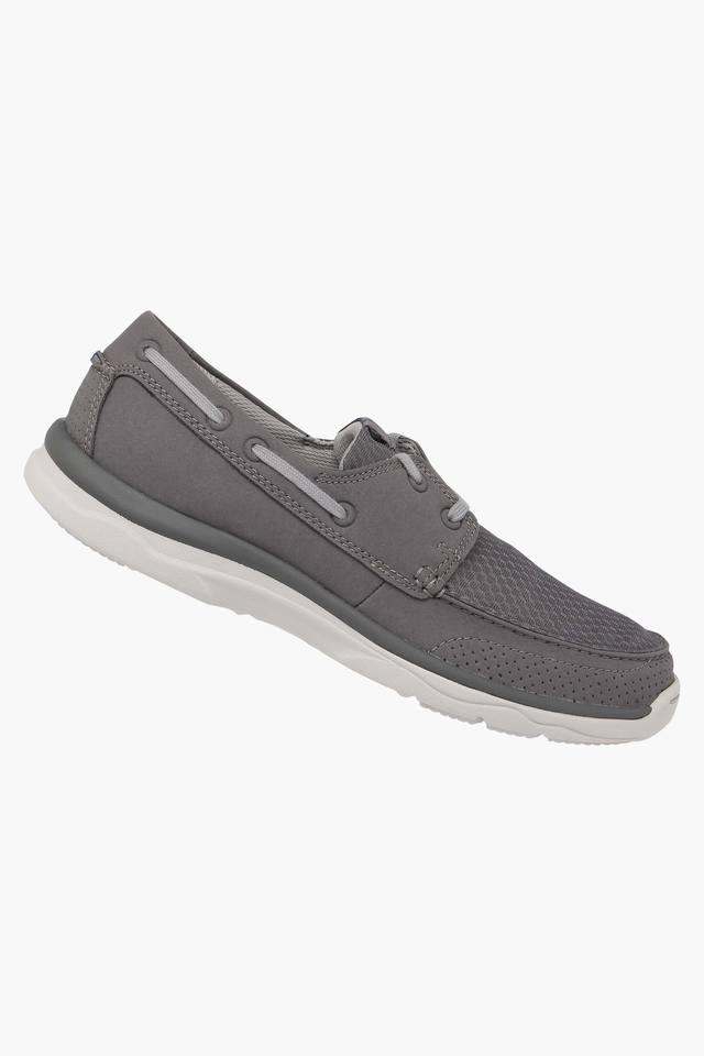 Mens gray sales boat shoes