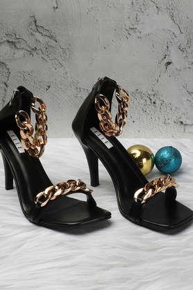 Black party 2024 wear sandals