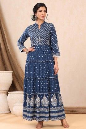 Indigo shop colour frock