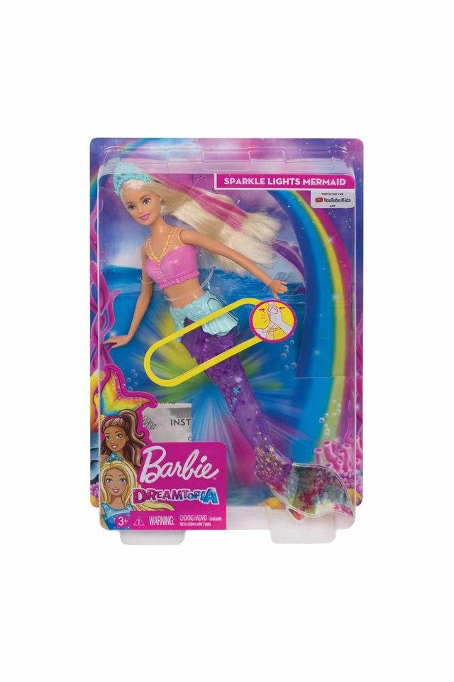 Barbie sparkle lights mermaid online