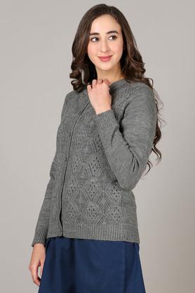 STOP - Grey Pullover & Cardigan - Main