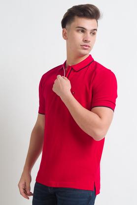 Tommy hilfiger red t store shirt mens