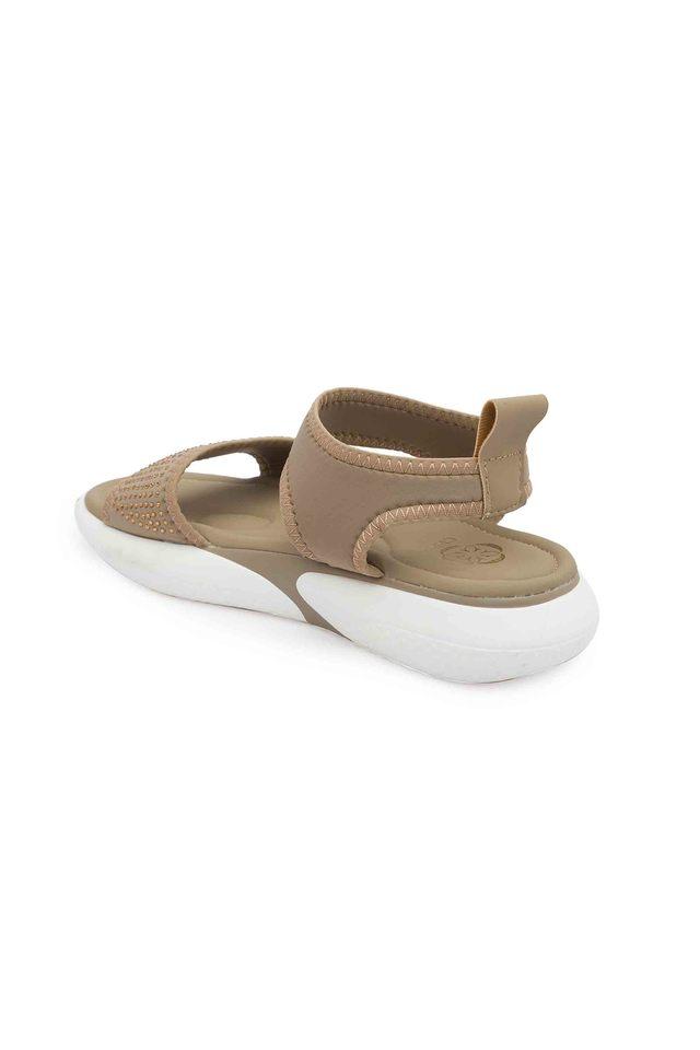 CERIZ -  Taupe Sandals - Main