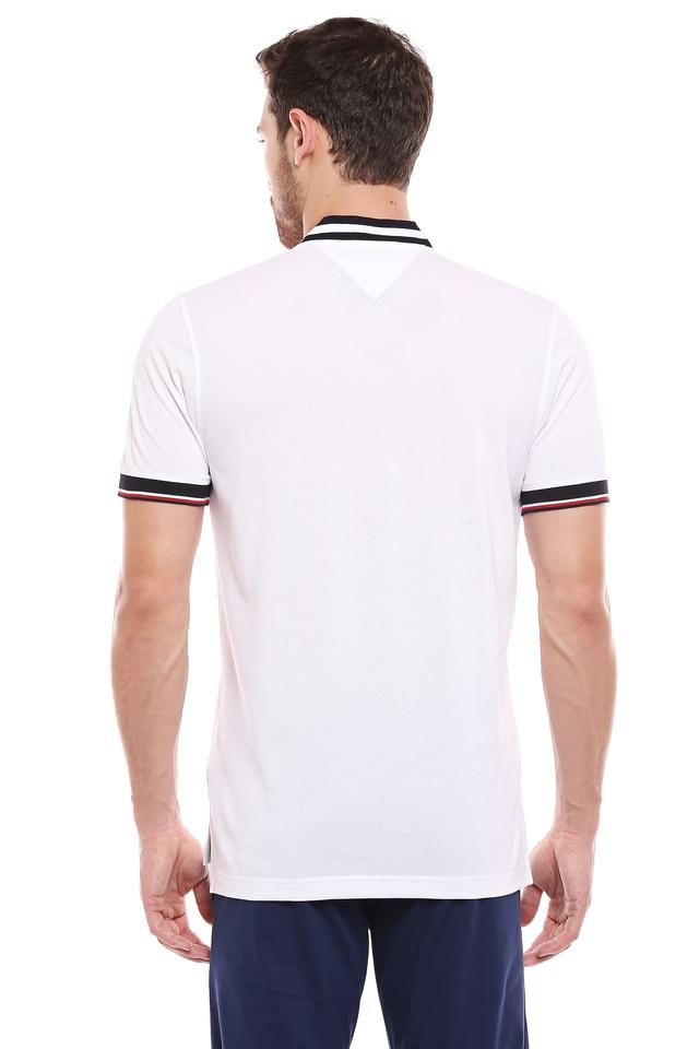 TOMMY HILFIGER Men Solid Casual White Shirt - Buy TOMMY HILFIGER Men Solid  Casual White Shirt Online at Best Prices in India