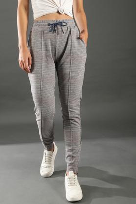 Buy CAMPUS SUTRA Stripes Cotton Regular Fit Womens Track Pants