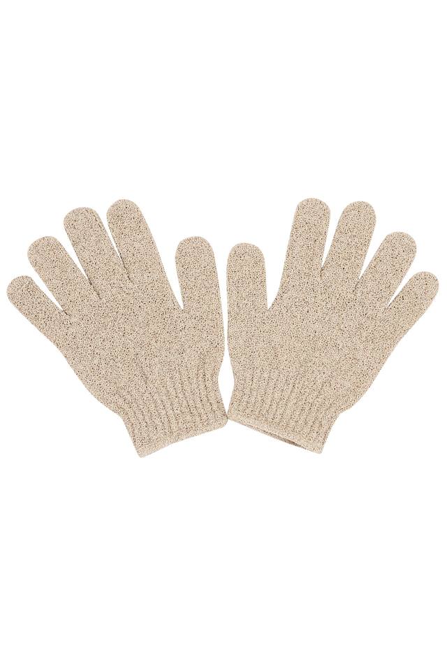 Buy IVY Brown Hand Shaped Loofah Set of 2 Shoppers Stop