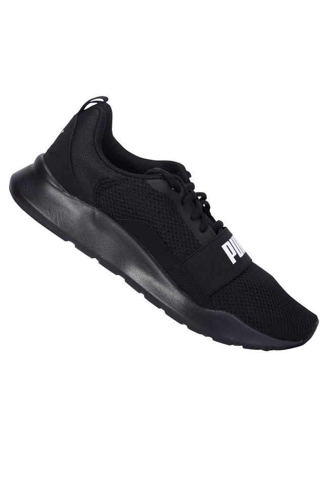 Mens black cheap puma shoes