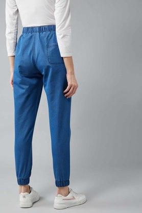 DOLCE CRUDO - Blue Trousers & Pants - Main