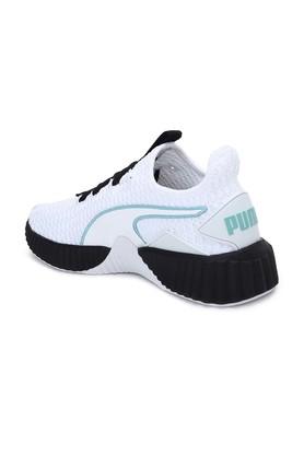 Puma defy sale trainers white