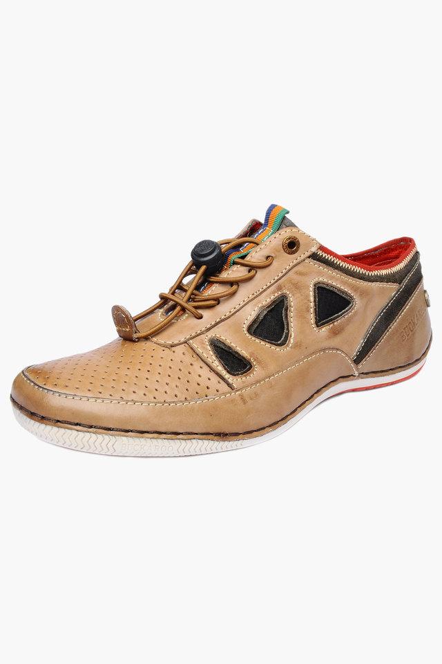 buckaroo men's leather sneakers