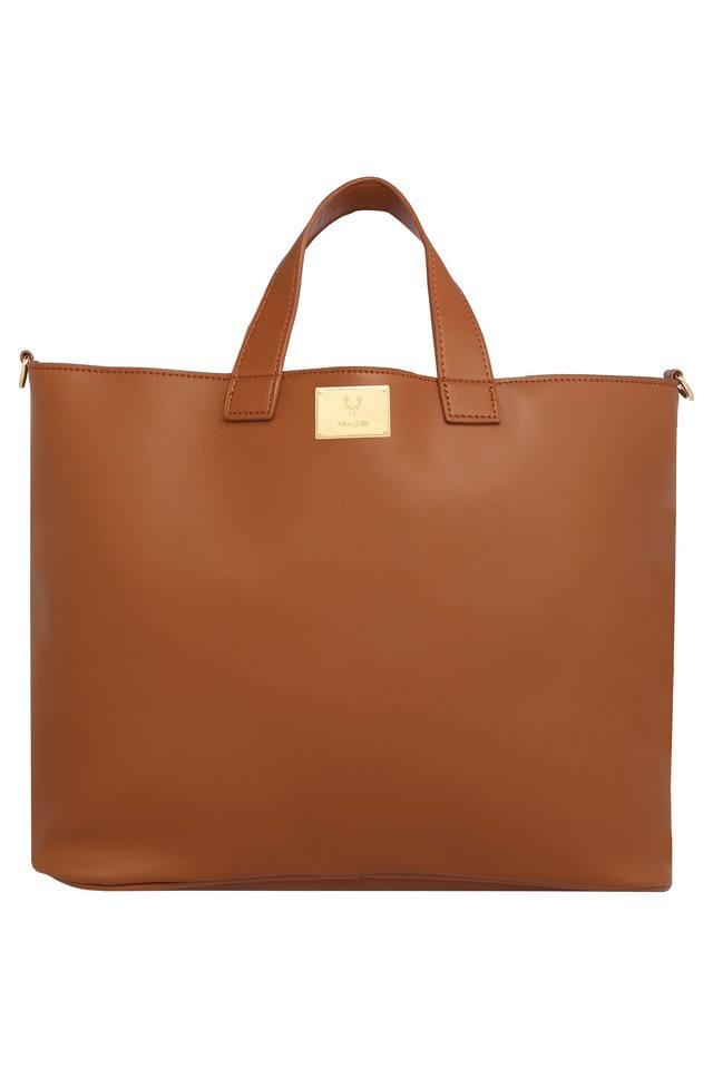 ALLEN SOLLY -  Tan Tote - Main