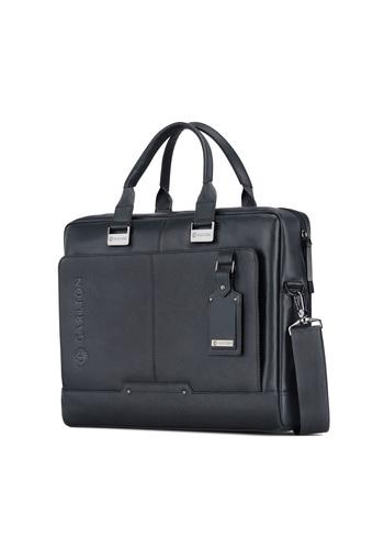 carlton london leather laptop bags