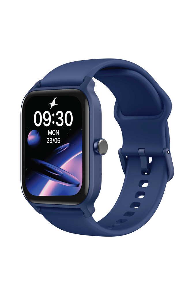 Smart watch in blue colour hot sale