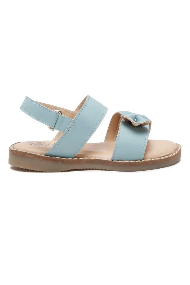 Fabric Skin Friendly Blue Fancy Ladies Flat Sandals at Best Price in Mumbai  | Bharatiya Traders