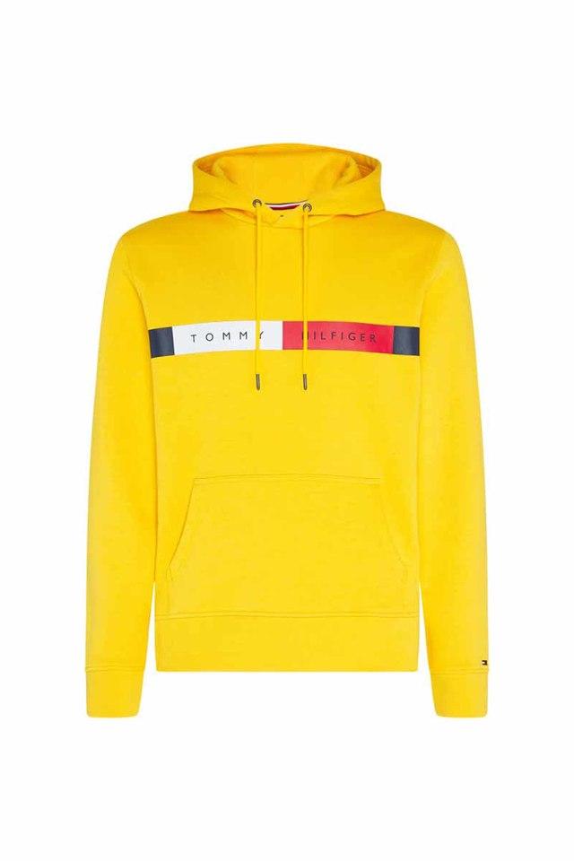 Yellow hot sale hilfiger hoodie