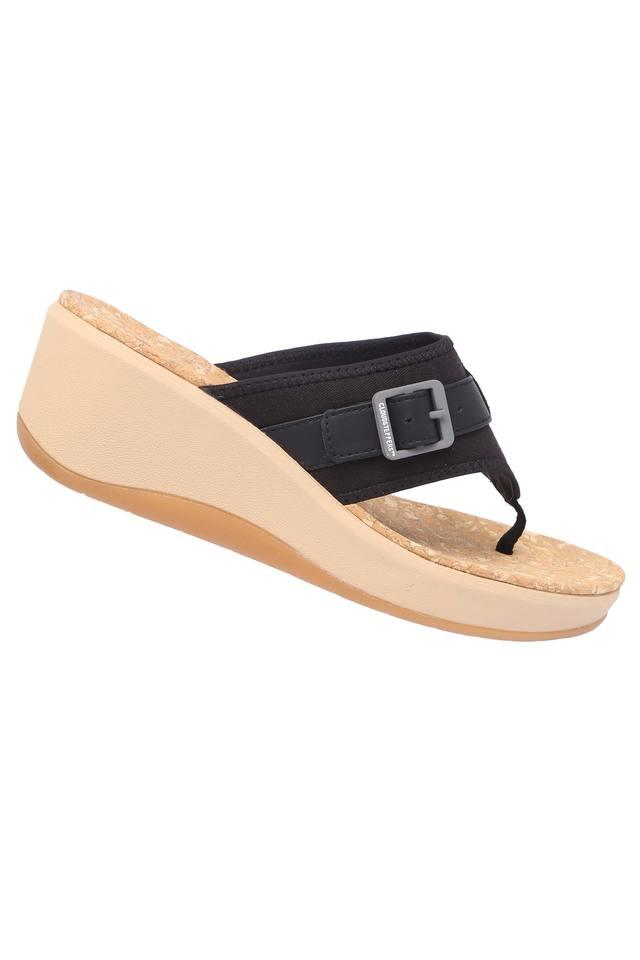 Clarks sale wedges black