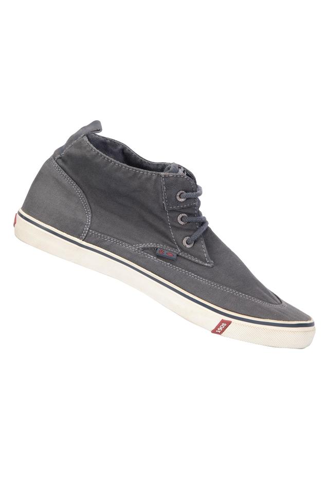 Lee cooper canvas store hi top shoes