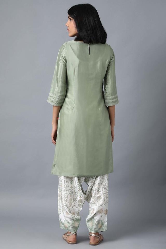 W deals kurta green