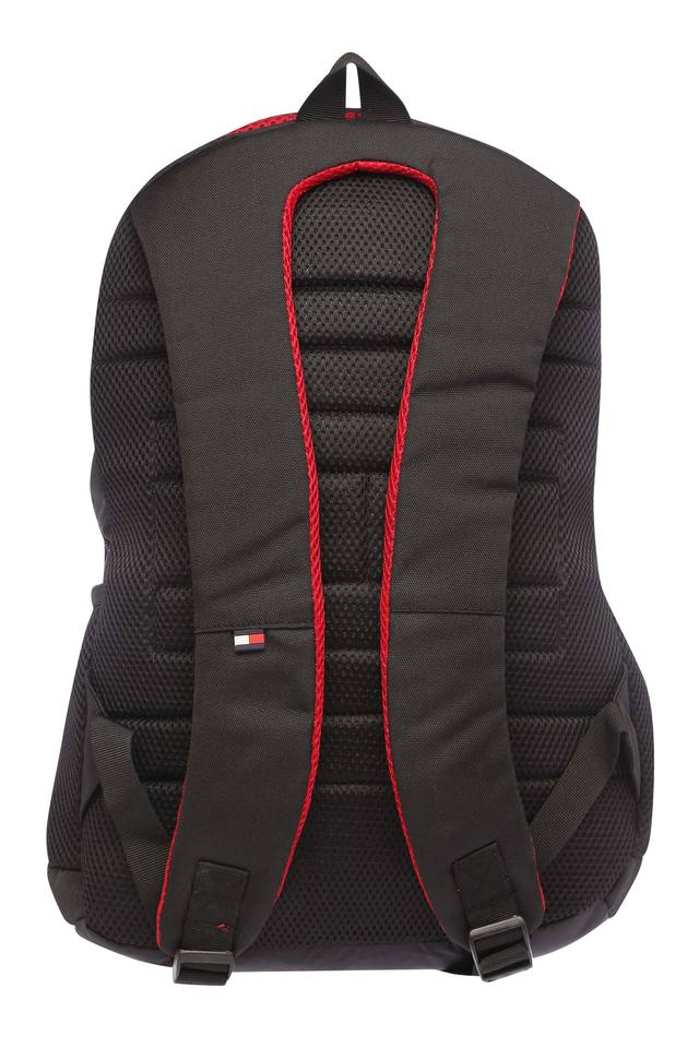 Buy TOMMY HILFIGER Black Unisex 2 Compartments Zip Closure Backpack