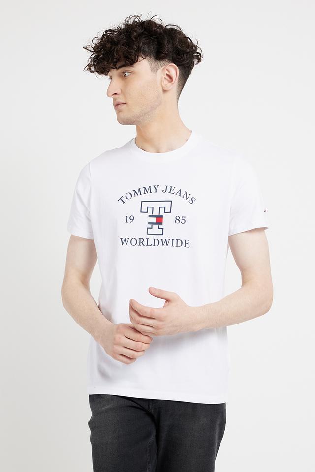 Tommy Sport Tommy Hilfiger Sport Graphic Logo SS T-Shirt - White