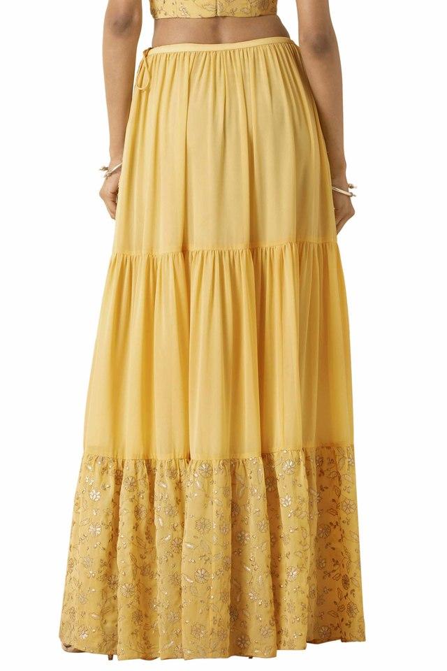 The Moment Yellow Maxi Skirt