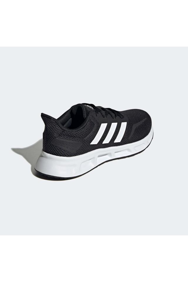 Black adidas running clearance shoes