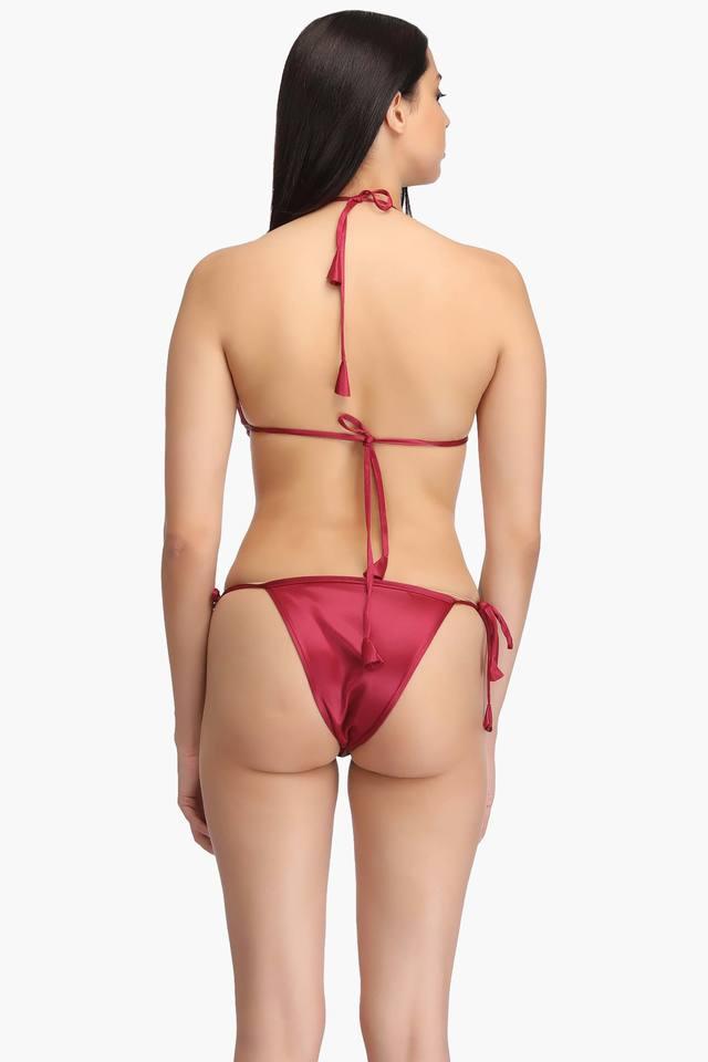 Buy CLOVIA Womens String Bra and Brief Set