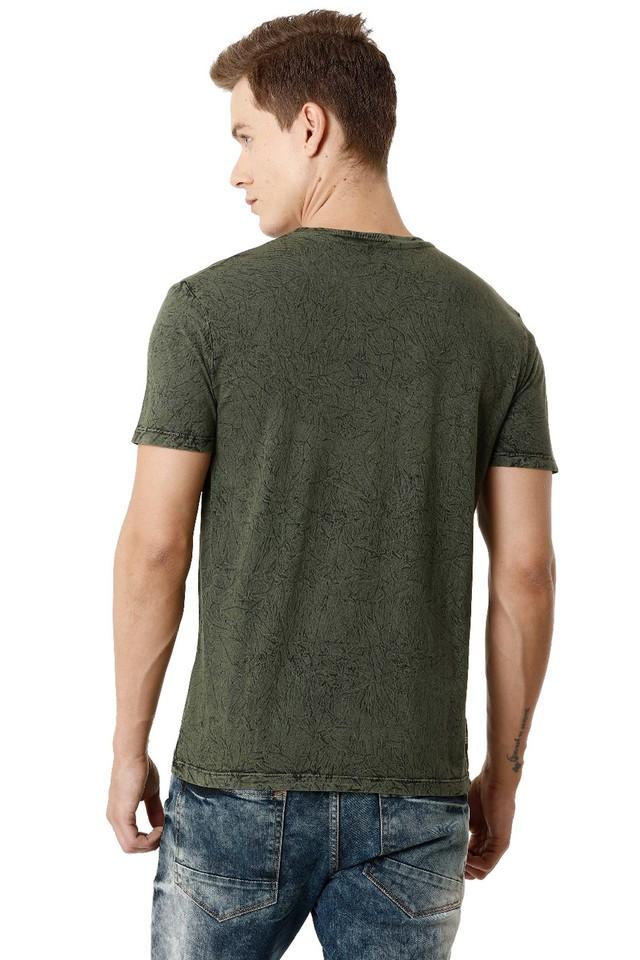 Olive green t store shirt with jeans