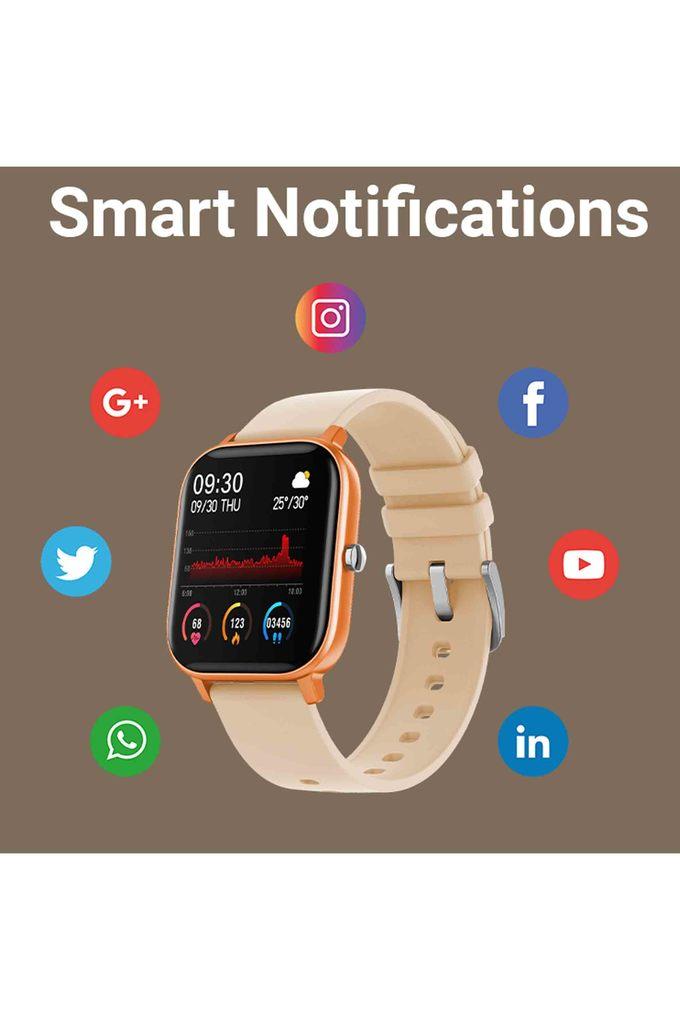 Smartwatch xiaomi gold hot sale