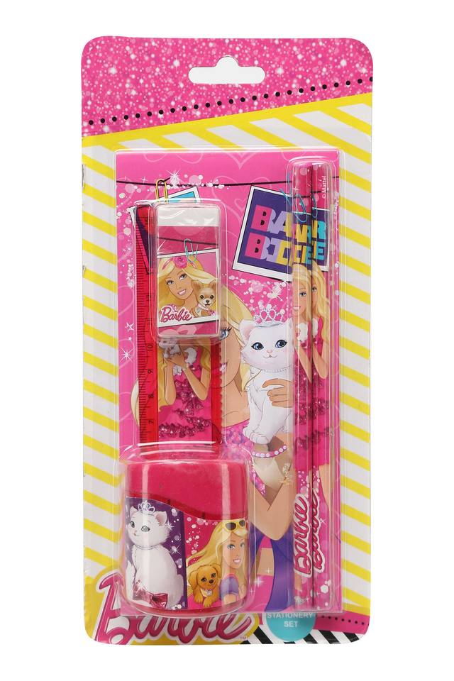 Barbie store pencil set