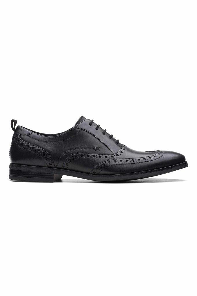 Clarks brogue sales shoes