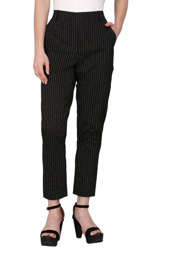 striped trousers womens