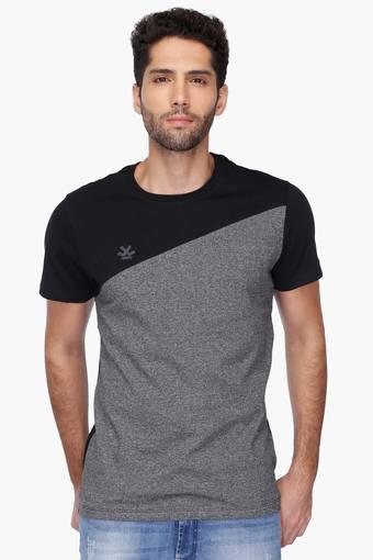 wrogn black t shirt